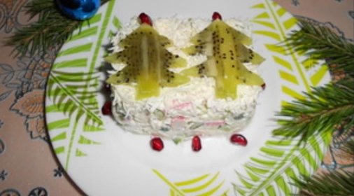Салат Елочка
