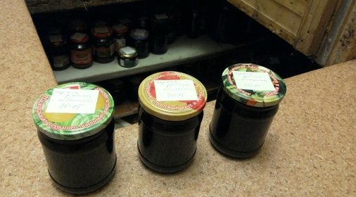 Выренье из черноплодной рябины с яблоками