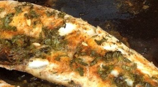 Мерланг запеченный