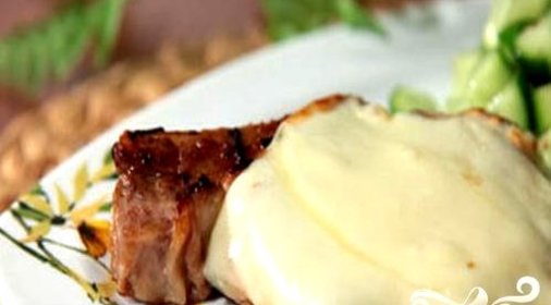 Свинина с моцареллой