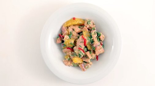 Севиче из горбуши