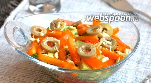 Салат из томатов и сладкого перца