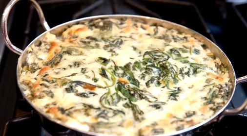 Сливочный шпинат