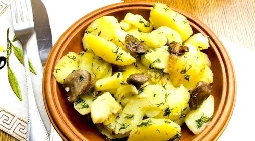 Маслята с картошкой в мультиварке