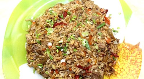 Японский рис с курицей