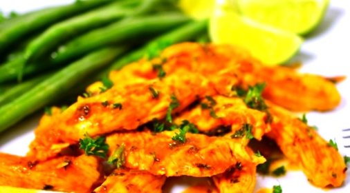 Жареное куриное филе