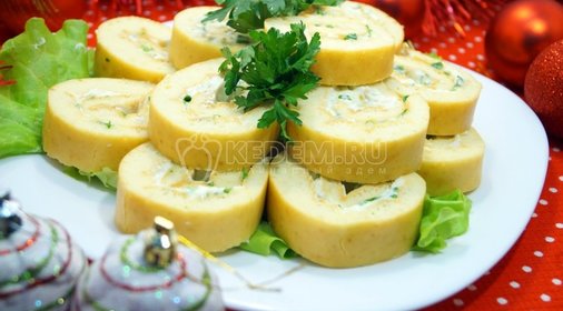 Карп запеченный с хреном