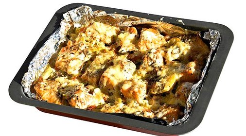 Рыба запеченная с апельсином