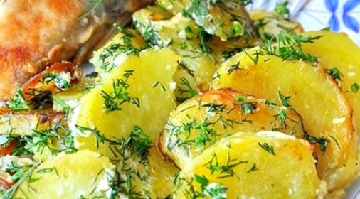 Картофель в сливках