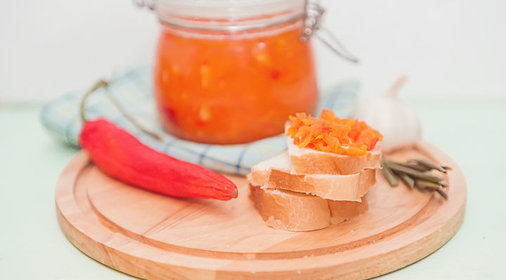 Салат с говяжьим сердцем и шампиньонами