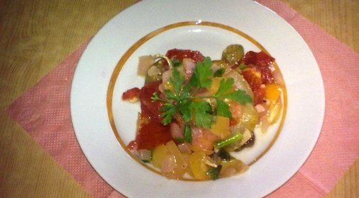 Капама из баклажанов