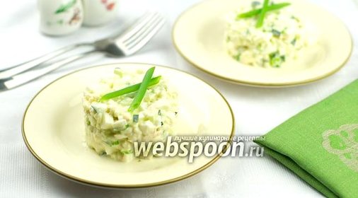 Салат с мясом криля