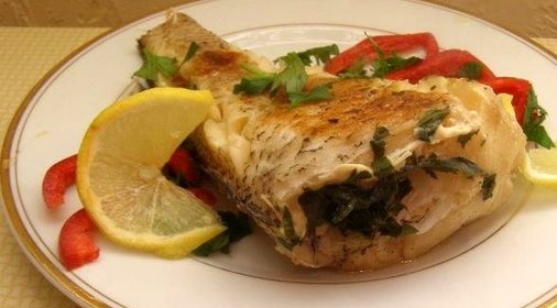 Рыба, запеченная в фольге