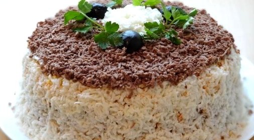 Салат День и ночь