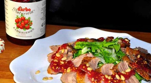 Салат с уткой