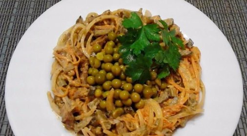 Салат Обжорка с печенью