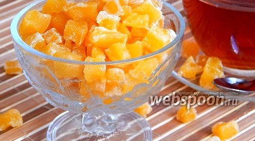 Цукаты из кабачка