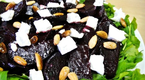 Салат из свеклы и феты