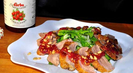 Салат с утиной грудкой по-китайски