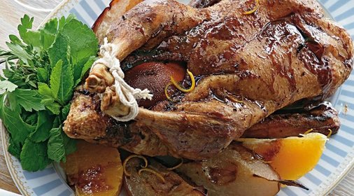 Утка с апельсиновым соусом