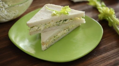 Сэндвичи с яичным салатом