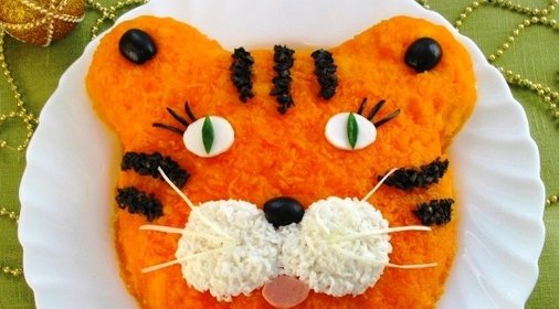 Салат Тигренок