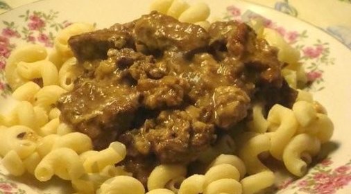 Мясо в пиве