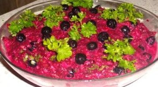 Свекольный салат