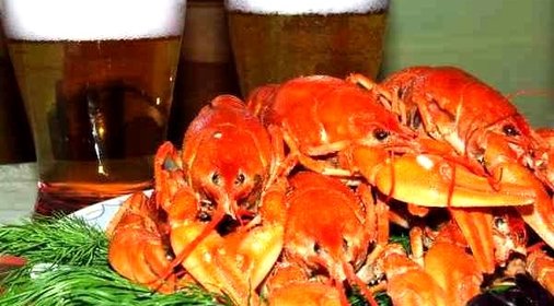 Раки в вине