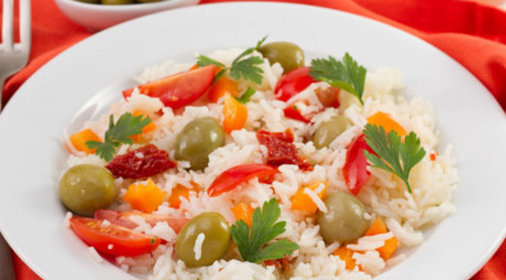 Андалузский рисовый салат