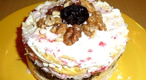 Салат Черный жемчуг