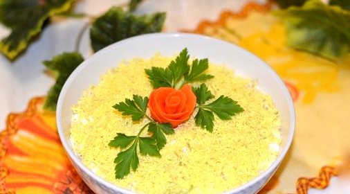 Салат из редьки с майонезом