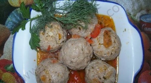 Салат из печени