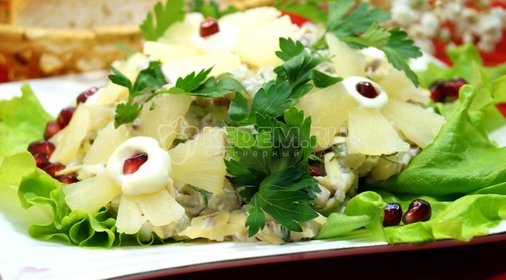 Салат «Цветочки»