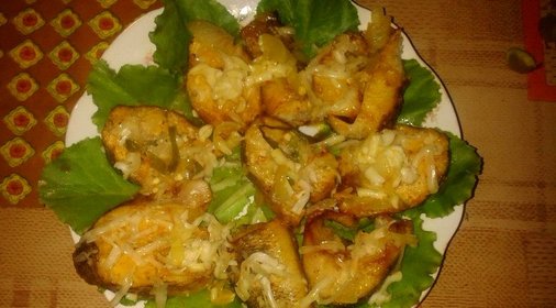 Нототения запеченная