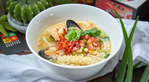 Фейжоада из морепродуктов