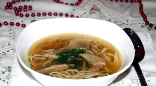 Грибная юшка закарпатская