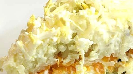 Салат Мельник с грибами