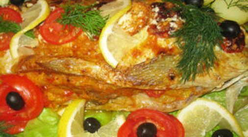 Фаршированный Карпик в лодочке