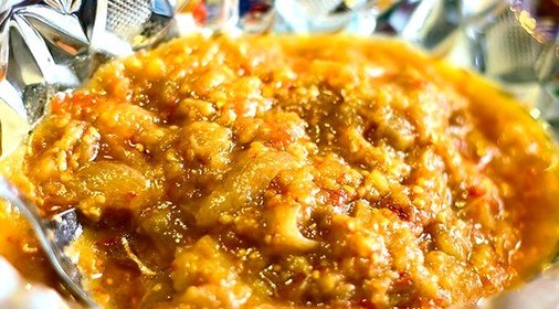 Свежая икра из баклажанов