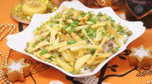 Салат «Вьюга»