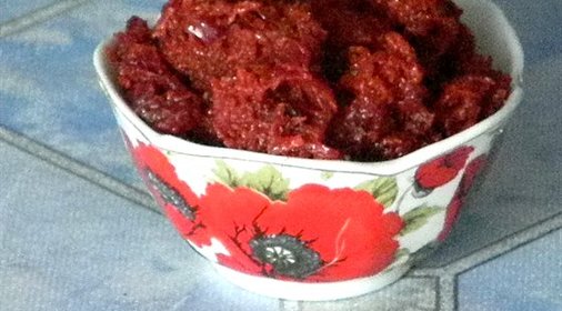 Икра из моркови c овощами и сельдью