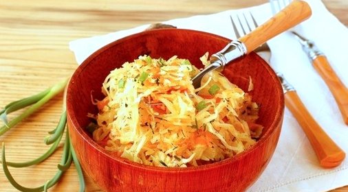 Капуста тушёная «десятиминутка»