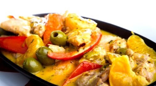 Марокканский салат из лимонов
