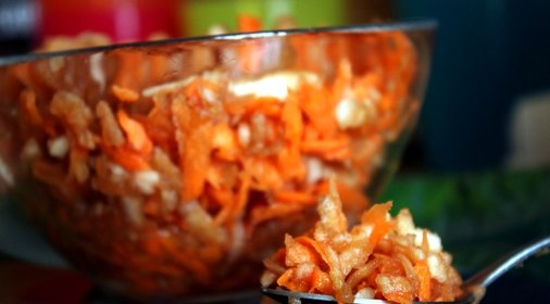 Салат Любовь морковь
