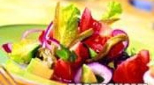 Тайский салат с авокадо