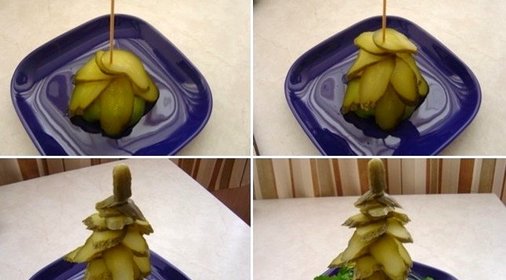 Елочка к новогоднему столу