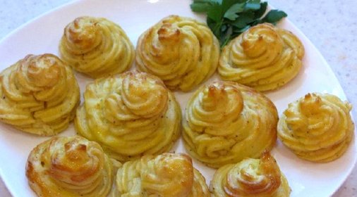 Картофельный гарнир герцогиня