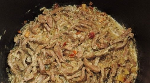 Печень говяжья с молоком