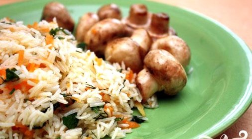 Постный рис